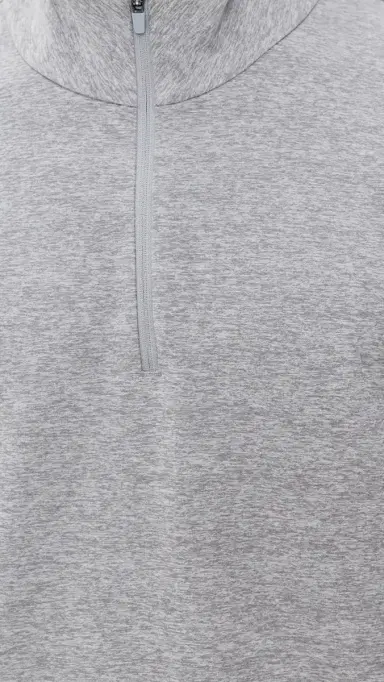 Beyond Yoga Spacedye Terrain Mens Quarter Zip Pullover ilver Mist | Thumbnail 6