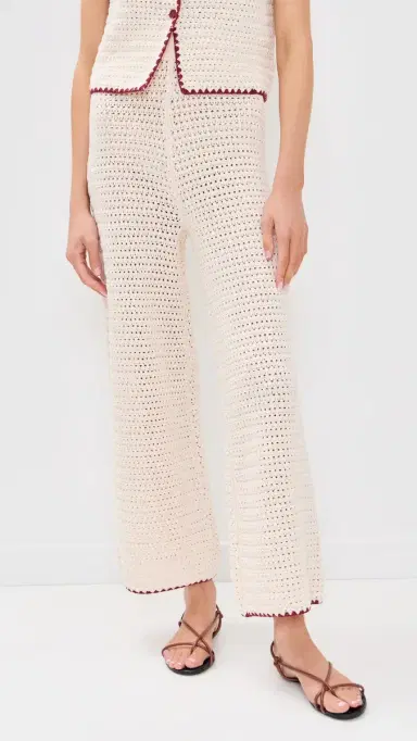 VRG GRL Stella Crochet Pants | Thumbnail 2