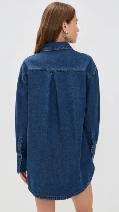 Lioness Denim Dress Dark Denim | Thumbnail 3 Lioness Denim Dress Dark Denim | Thumbnail 3