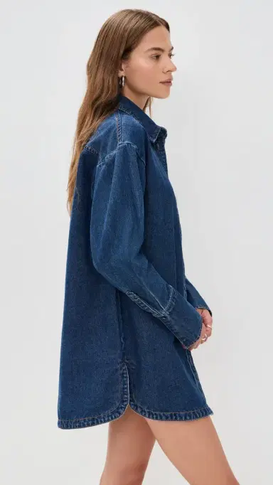 Lioness Denim Dress Dark Denim | Thumbnail 4 Lioness Denim Dress Dark Denim | Thumbnail 4