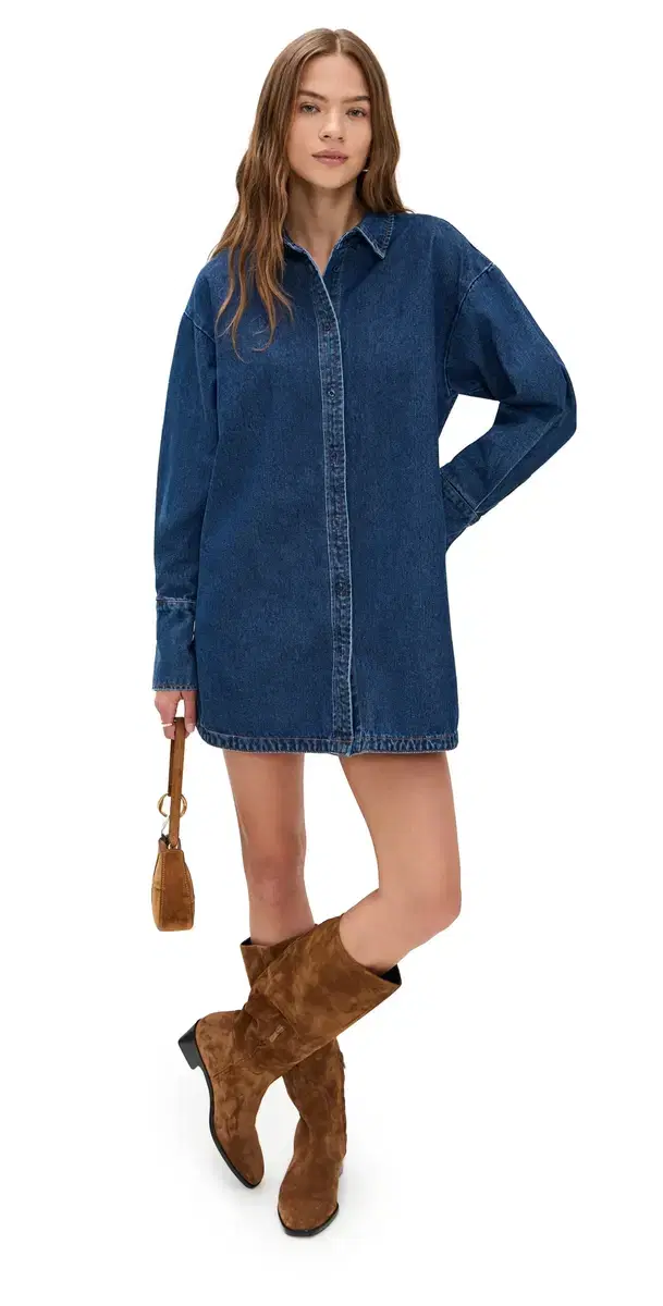 Denim Dress Dark Denim