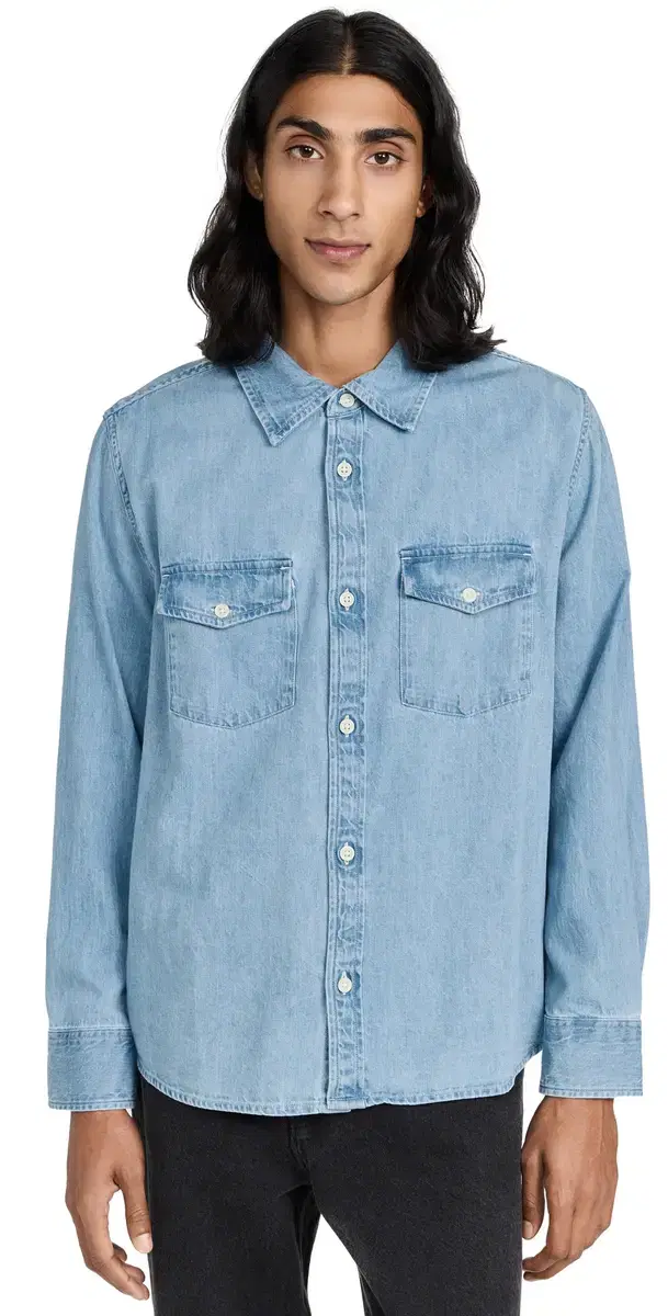Corridor Denim hirt Indigo