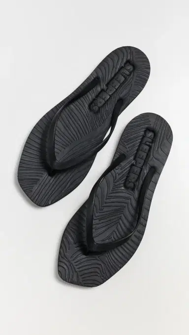 SLEEPERS Tapered Flip Flops Black 41 | Thumbnail 5