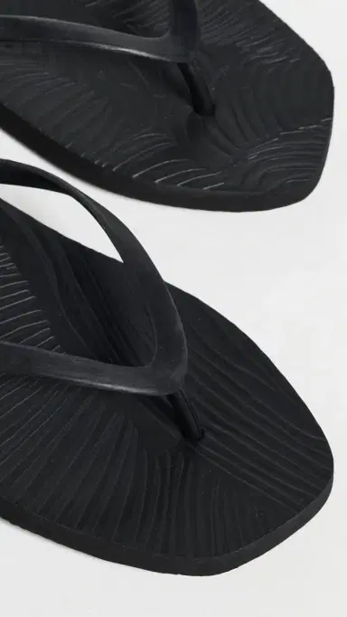 SLEEPERS Tapered Flip Flops Black 41 | Thumbnail 6