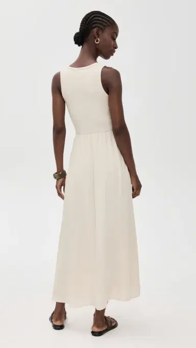 Z Supply Charlotte Midi Dress Crystal | Thumbnail 3