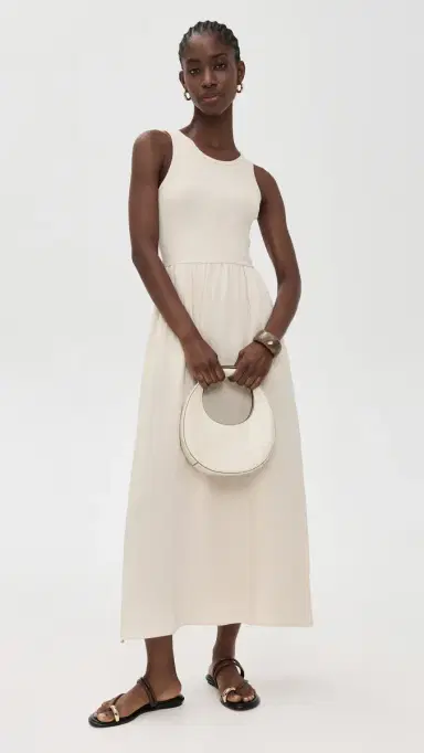 Z Supply Charlotte Midi Dress Crystal | Thumbnail 5