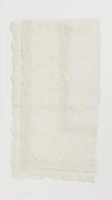 LoveShackFancy Victorian Table Runner White One Size | Thumbnail 3 LoveShackFancy Victorian Table Runner White One Size | Thumbnail 3