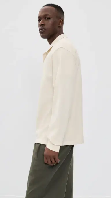 Madewell Cotton Polo Parchment S | Thumbnail 4
