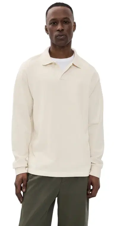 Madewell Cotton Polo Parchment S | Thumbnail 1