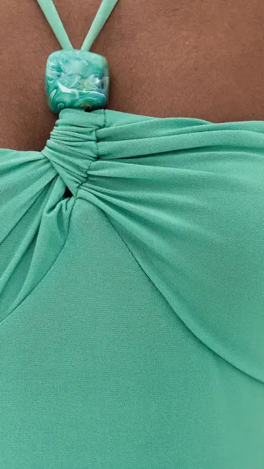 BAOBAB Bari Maxi Dress Green agoon | Thumbnail 6
