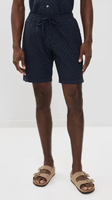 UNIVERSAL WORKS Simple Shorts 9 Navy | Thumbnail 2 UNIVERSAL WORKS Simple Shorts 9 Navy | Thumbnail 2