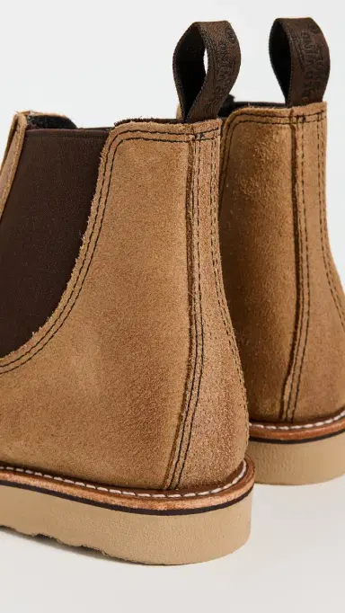 Red Wing Classic Muleskin Leather Chelsea Boots | Thumbnail 3
