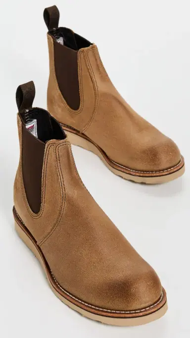Red Wing Classic Muleskin Leather Chelsea Boots | Thumbnail 4