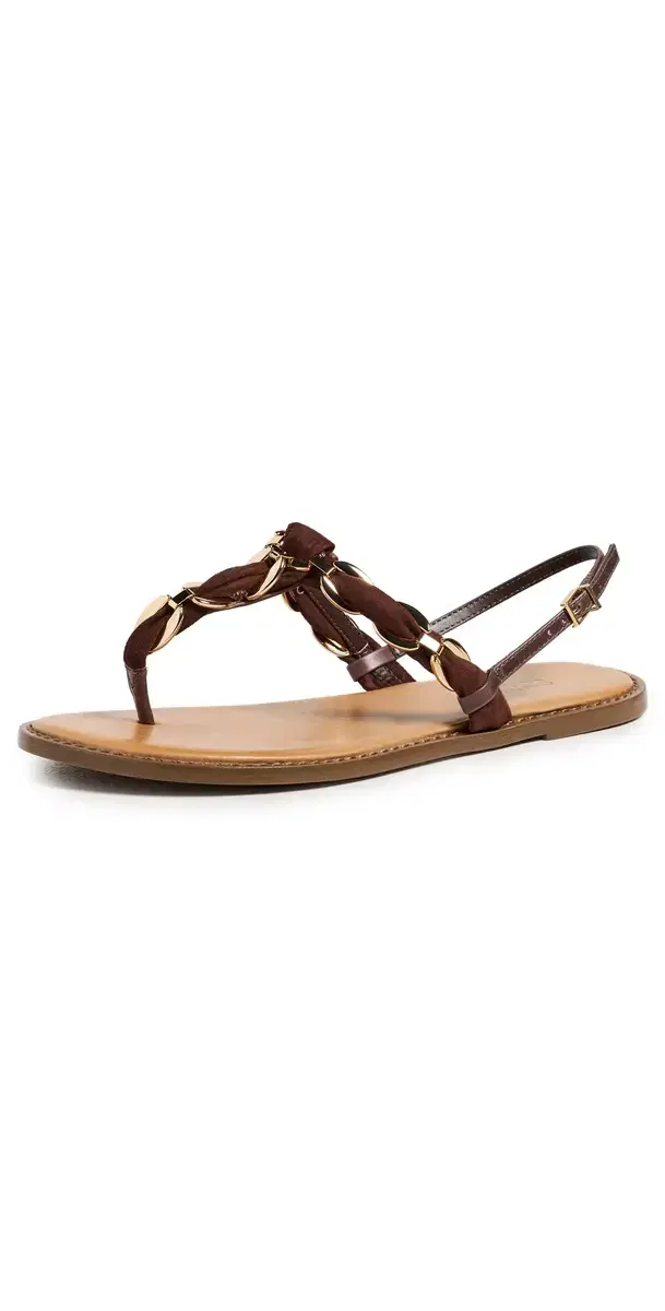 Camellia Sandals Root Brown