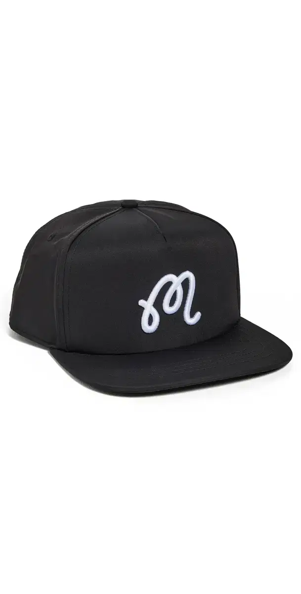 Malbon Snapback Cap Black One Size
