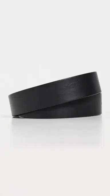 Les Deux Walker Leather Belt Black/Black | Thumbnail 3 Les Deux Walker Leather Belt Black/Black | Thumbnail 3