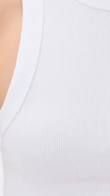 Vitamin A Daybreak Essential Crop Tank White | Thumbnail 6 Vitamin A Daybreak Essential Crop Tank White | Thumbnail 6