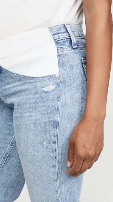 PAIGE Noella Straight Maternity Jeans Liza 29 | Thumbnail 6