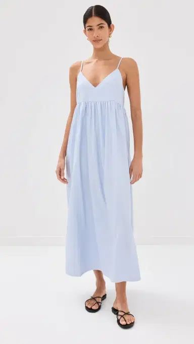 Jenni Kayne Cove Dress French Blue M | Thumbnail 2 Jenni Kayne Cove Dress French Blue M | Thumbnail 2