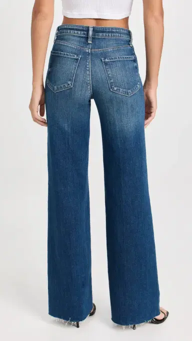 L'Agence Scottie Wide Leg Jeans Hasting 29 | Thumbnail 3