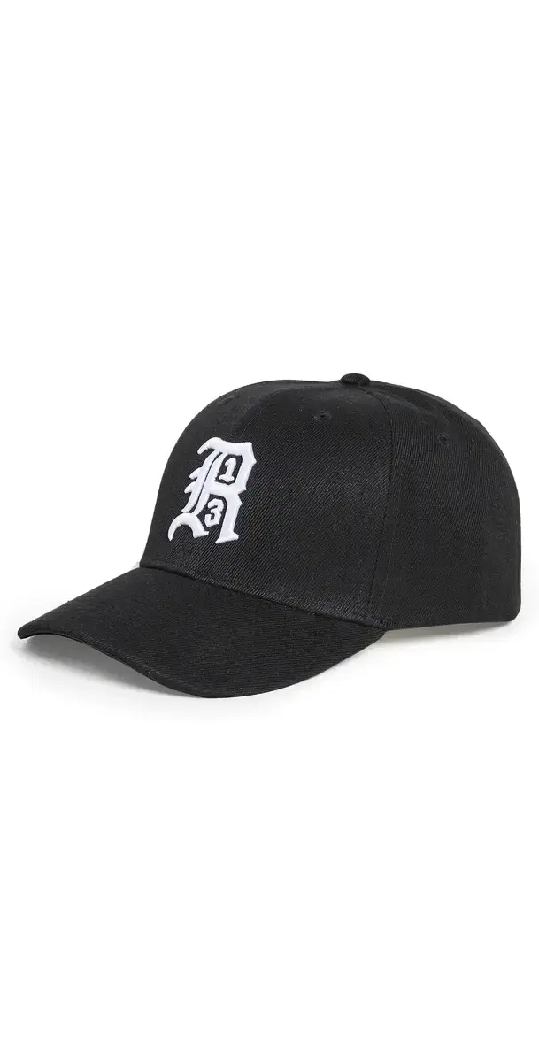Baseball Cap Black/White One Size