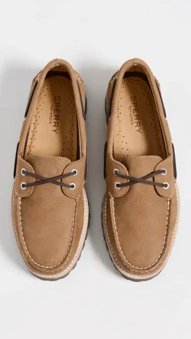 Sperry Authentic Original 2 Eye Low Lug Loafers Linen Multi | Thumbnail 5
