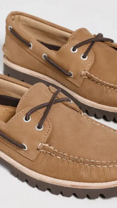 Sperry Authentic Original 2 Eye Low Lug Loafers Linen Multi | Thumbnail 6
