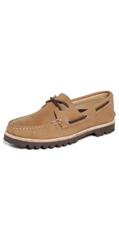 Sperry Authentic Original 2 Eye Low Lug Loafers Linen Multi | Thumbnail 1