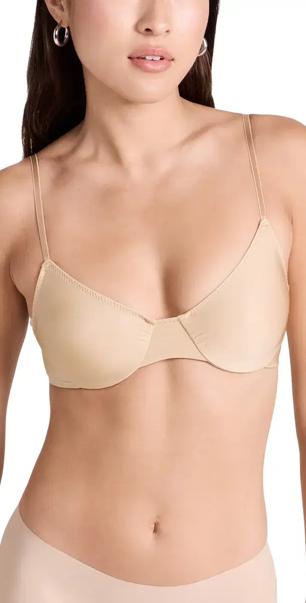 econd kins Underwire Bra Almond
