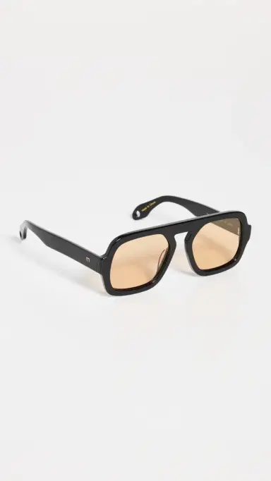 Elisa Johnson Jane Sunglasses Black One Size | Thumbnail 4