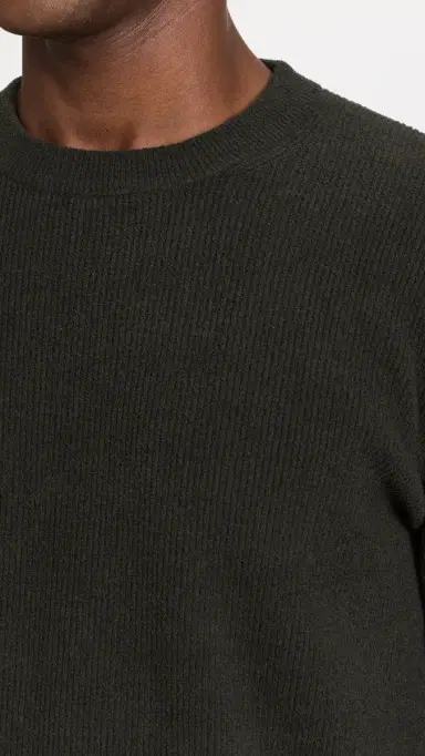 NN07 Danny Lightweight Sweater Dark Army | Thumbnail 6