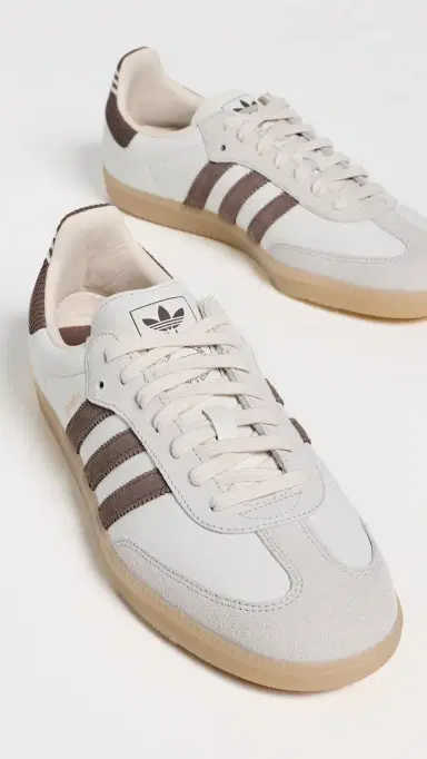 Adidas Samba OG Sneakers Cloud White/Earth Strata/Gum 3 11.5 | Thumbnail 3