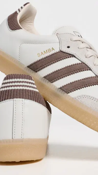 Adidas Samba OG Sneakers Cloud White/Earth Strata/Gum 3 11.5 | Thumbnail 5