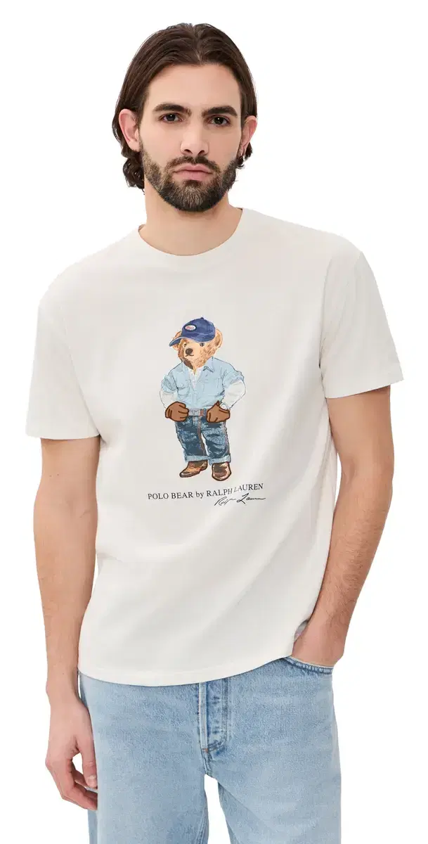 Polo Ralph Lauren Denim Bear Tee Nevis/Denim Bear