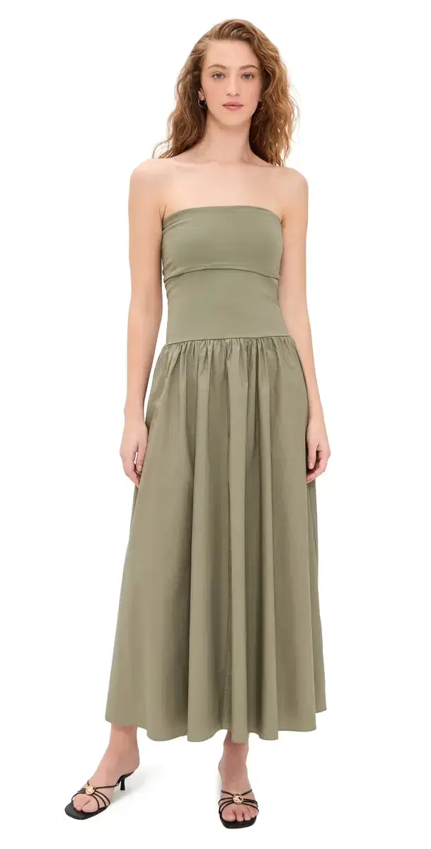 By Malene Birger arc ixed edia Dress Deep Lichen Green