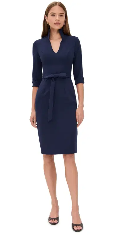 BLACK HALO Madeline Sheath Dress Pacific Blue 4 | Thumbnail 1 BLACK HALO Madeline Sheath Dress Pacific Blue 4 | Thumbnail 1