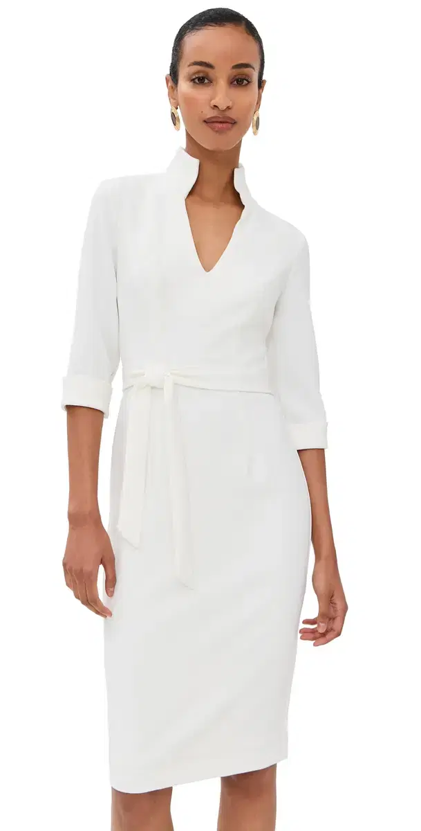 Madeline Sheath Dress Porcelain