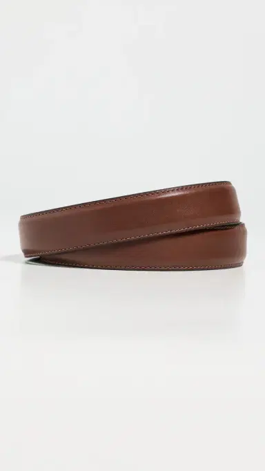 Polo Ralph Lauren Full-Grain Etched Leather Dress Belt Brown 38 | Thumbnail 3