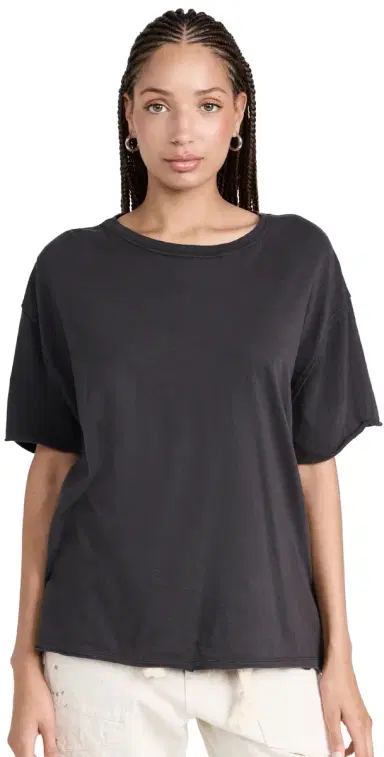 Free People Nina Tee Black | Thumbnail 1