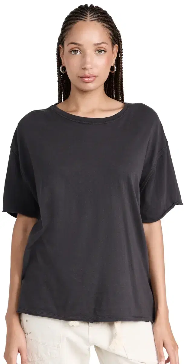 Free People Nina Tee Black
