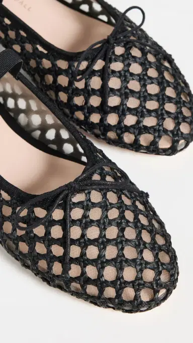 Loeffler Randall Leonie Soft Ballet Flats Black 8 | Thumbnail 6