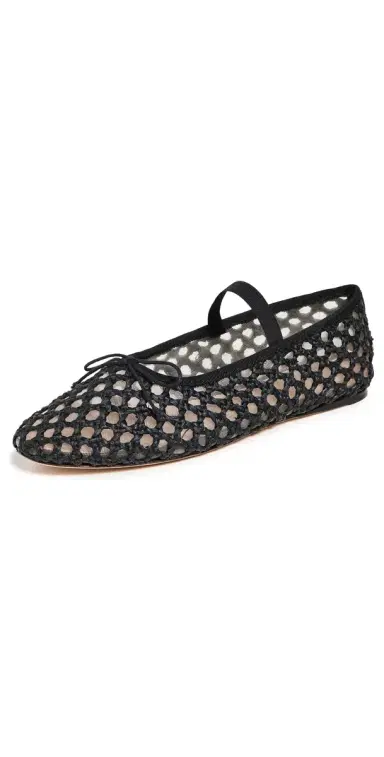 Loeffler Randall Leonie Soft Ballet Flats Black 8 | Thumbnail 1