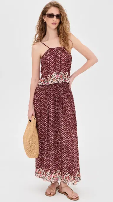 Natalie Martin Collection Bella Skirt Mosaic Spice One Size | Thumbnail 5