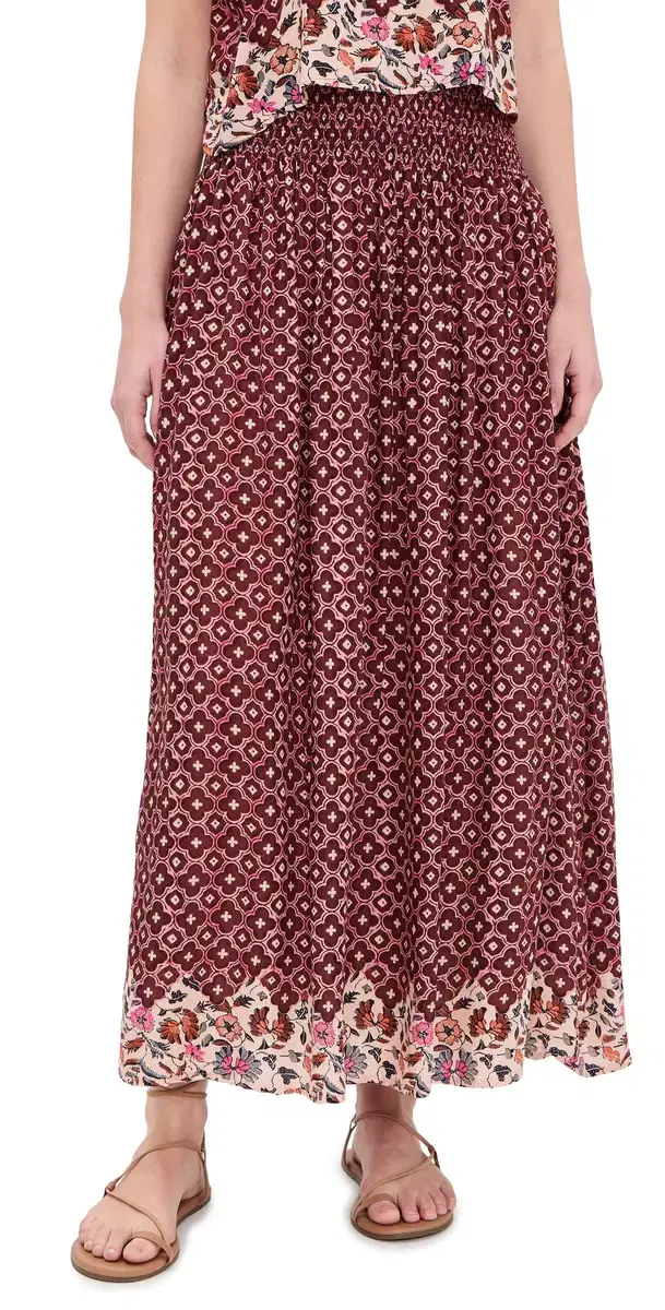 Bella Skirt Mosaic Spice One Size