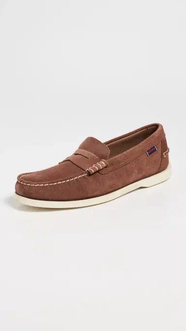 Sebago Dan Boat Roughout Boat Shoes Dark Brown 8 | Thumbnail 2