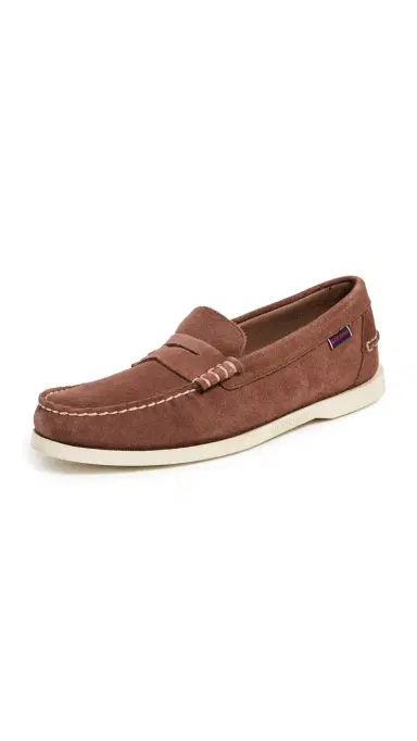 Sebago Dan Boat Roughout Boat Shoes Dark Brown 8 | Thumbnail 6