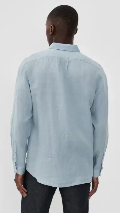 PS Paul Smith Regular Fit inen Shirt Blue | Thumbnail 3 PS Paul Smith Regular Fit inen Shirt Blue | Thumbnail 3