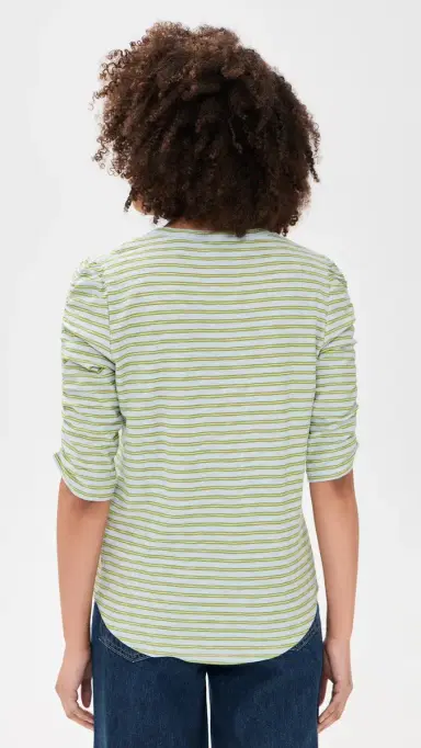 Veronica Beard Jean Waldorf Tee Banded Stripe | Thumbnail 3 Veronica Beard Jean Waldorf Tee Banded Stripe | Thumbnail 3