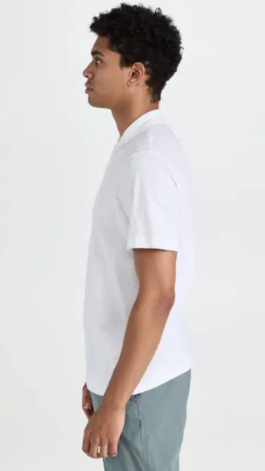 Theory Bron Polo in Cosmos White S | Thumbnail 4 Theory Bron Polo in Cosmos White S | Thumbnail 4