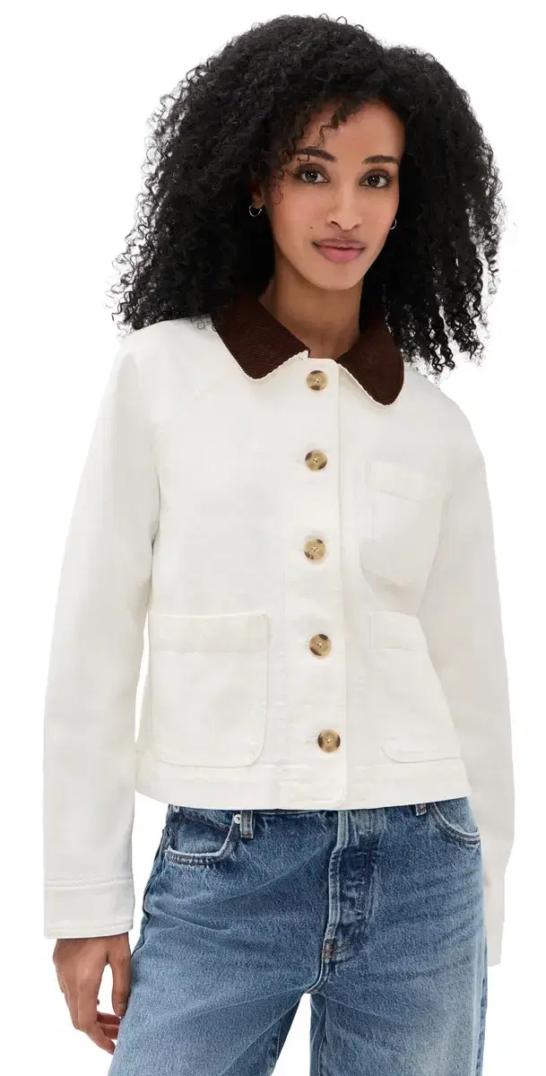 Marea ee Barn Jacket White